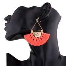 Load image into Gallery viewer, Girls Night Out Tassel Earrings