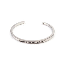 Load image into Gallery viewer, Always In My Heart Cuff Bangle