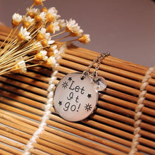 Load image into Gallery viewer, Let It Go - Pendant Necklace
