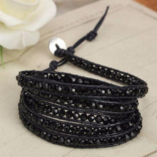 Load image into Gallery viewer, Midnight Crystal Beads