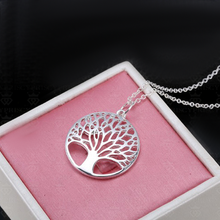 Load image into Gallery viewer, Silver Tree of Life Pendant