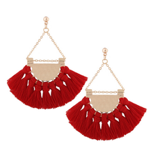 Load image into Gallery viewer, Girls Night Out Tassel Earrings