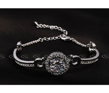 Load image into Gallery viewer, Platinum Plated Dazzle Bracelet