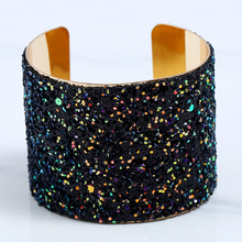 Load image into Gallery viewer, Sequin Cuff Bangle