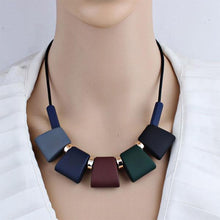 Load image into Gallery viewer, Bohemian Colorful Beads Statement Necklace
