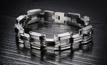 Load image into Gallery viewer, Heavy Tech Stainless Steel Men's Bracelet
