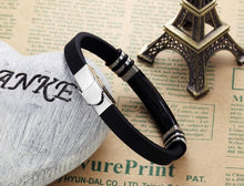 Load image into Gallery viewer, Zap Stainless Steel Men's Bracelet
