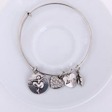 Load image into Gallery viewer, Ballet Love Charm Bangle
