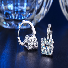 Load image into Gallery viewer, Shiny Crystal Hoop Earring
