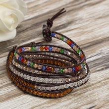 Load image into Gallery viewer, Rainbow Desert Wrap Bracelet
