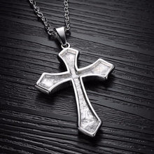 Load image into Gallery viewer, Men's Cross Dotted Pendant
