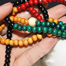 Load image into Gallery viewer, 2 - in - 1 Buddha Bead Wrap
