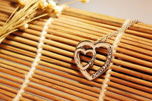 Load image into Gallery viewer, I Will Always Love You - Double Heart
