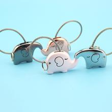 Load image into Gallery viewer, Save The Elephant Love Keychain Set
