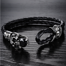 Load image into Gallery viewer, Dark Skull Men's Bracelet
