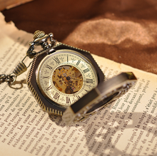 Load image into Gallery viewer, Golden Treasure Mechanical Pocket Watch
