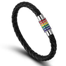 Load image into Gallery viewer, Rainbow Magnetic Handmade Bracelet
