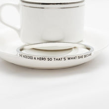 Load image into Gallery viewer, She Needed A Hero Bangle
